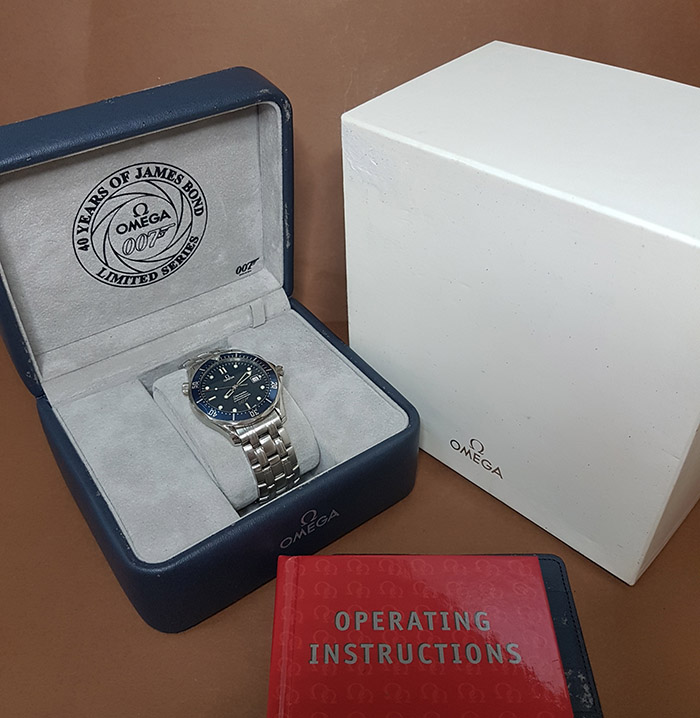 Omega Seamaster Professional Chronometer James Bond Wristwatch Ref. 2537.80.00