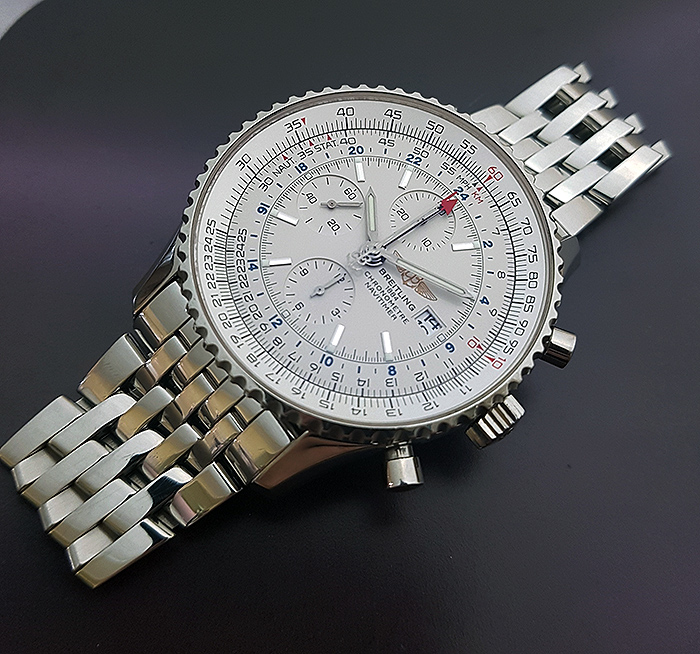 Breitling 1884 Chronometre Navitimer World Wristwatch Ref. A24322