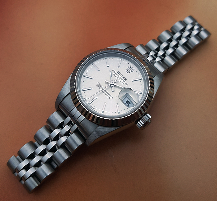 Ladies' Rolex Oyster Datejust 18K WG/SS Wristwatch Ref. 79174