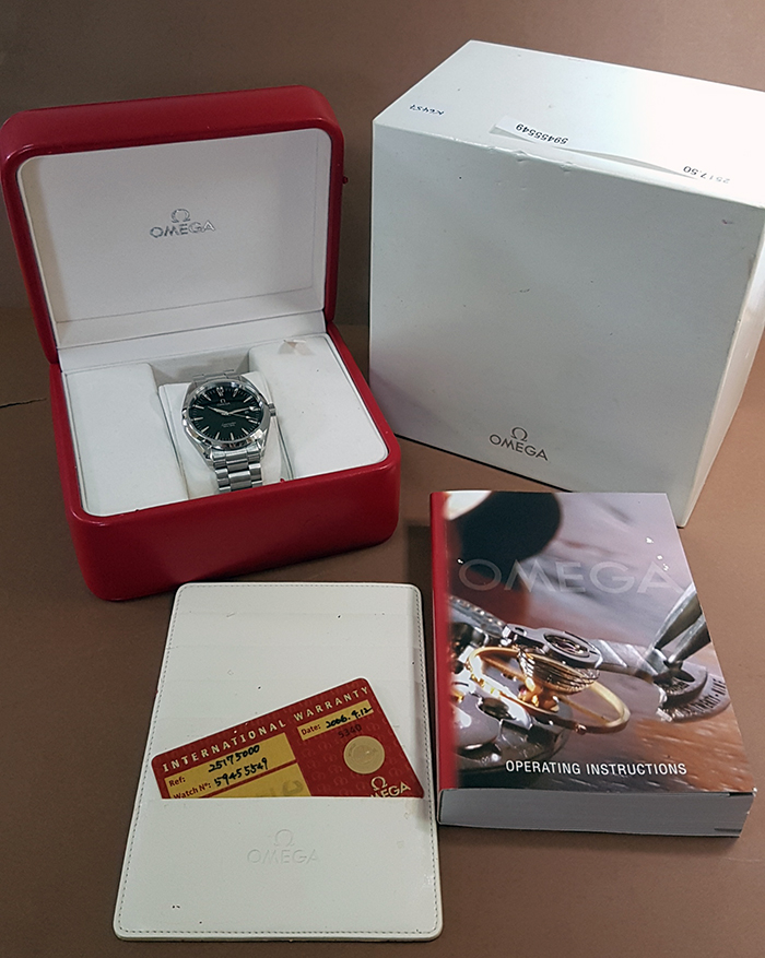 Omega Seamaster Aqua Terra Quartz Wristwatch Ref. 2517.50