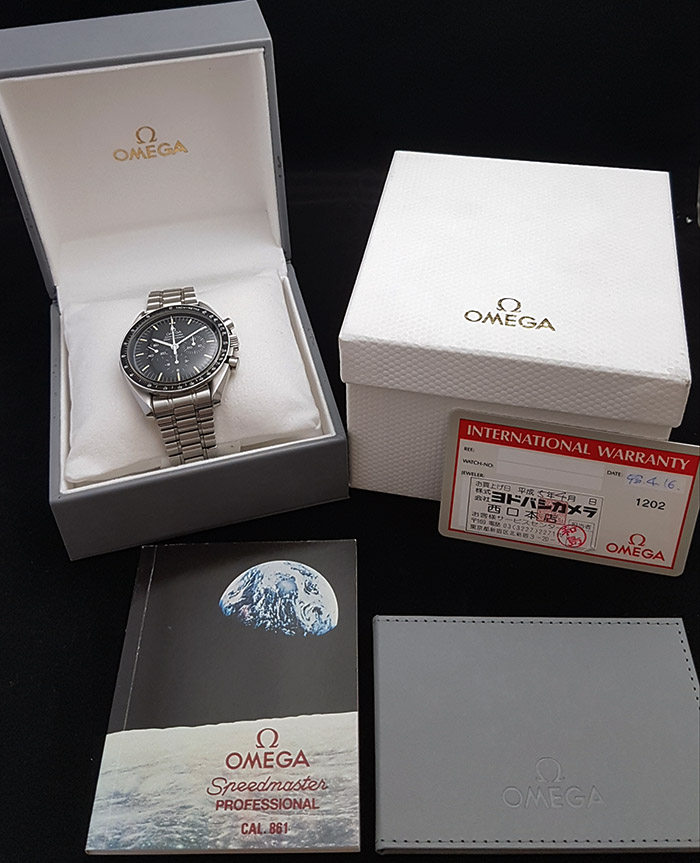 1993 Omega Speedmaster Professional Moonwatch Wristwatch Ref. 3590.50