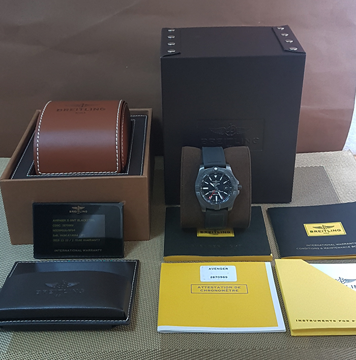 Breitling Avenger II GMT Wristwatch Ref. M3239010