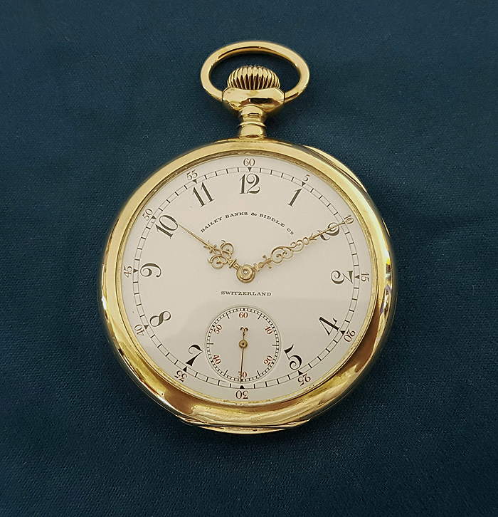 1910 Patek Philippe Pocket Watch for BB&B