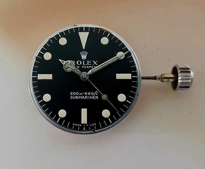 1967 Rolex Submariner Wristwatch Ref. 5513 