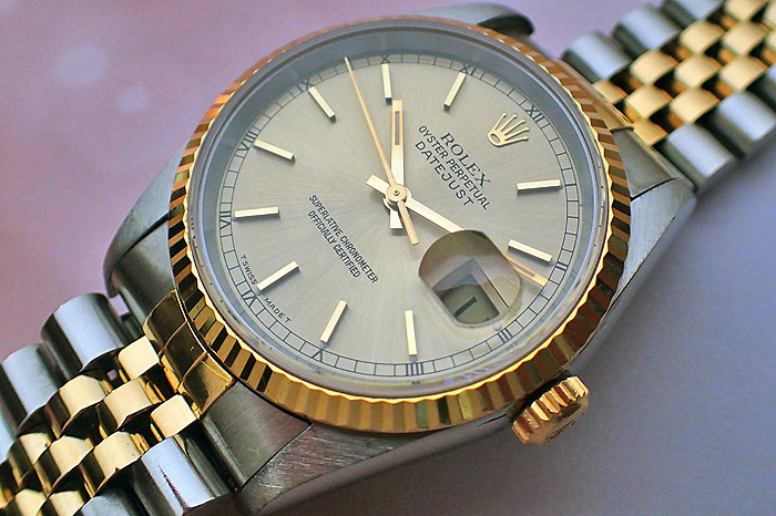 Rolex Oyster Perpetual Datejust 18K YG/SS Ref. 16233  