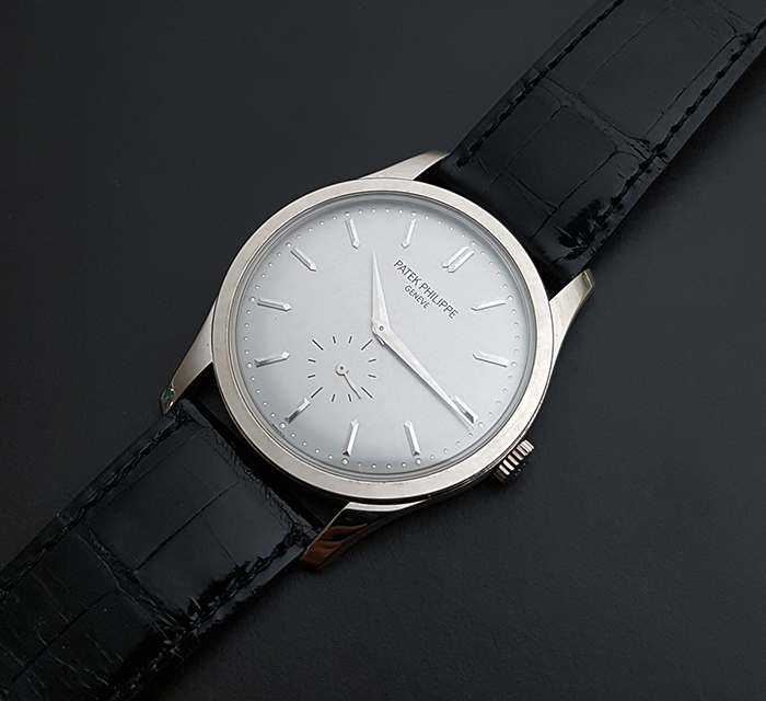 Patek Philippe Calatrava 18K WG Wristwatch Ref. 5196G-001
