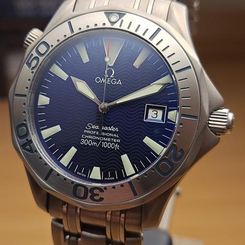 Omega Seamaster Professional 300M Chronometer Titanium Wristwatch Ref. 2231.80