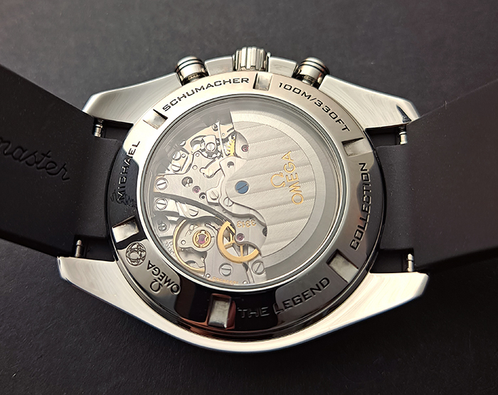 Omega 'Speedmaster Legend' Michael Schumacher Broad Arrow Co-Axial Chronometer Ref. 321.32.44.50.01.001
