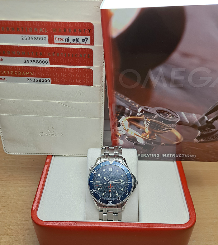 Omega Seamaster Diver 300M GMT Ref. 2535.80