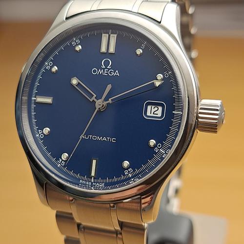 Blue Omega Classic Date Ref. 5203.80