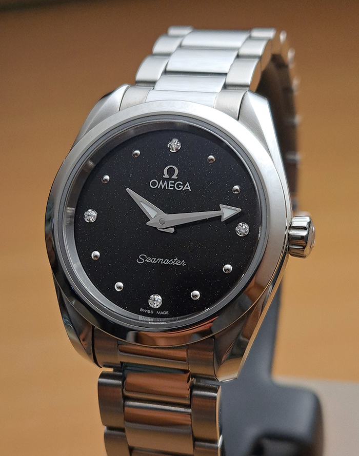 Omega Seamaster Aqua Terra 150M Quartz Diamond Dial Wristwatch Ref. 220.10.28.60.51.001