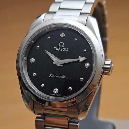 Omega Seamaster Aqua Terra 150M Quartz Diamond Dial Wristwatch Ref. 220.10.28.60.51.001