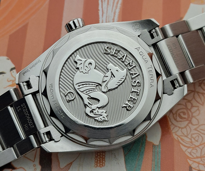 Omega Seamaster Aqua Terra 150M Quartz Diamond Dial Wristwatch Ref. 220.10.28.60.51.001