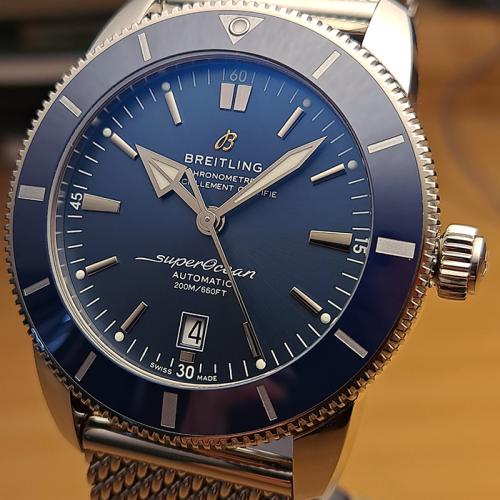 BLUE XL Breitling Super Ocean Heritage II Ref. AB2020