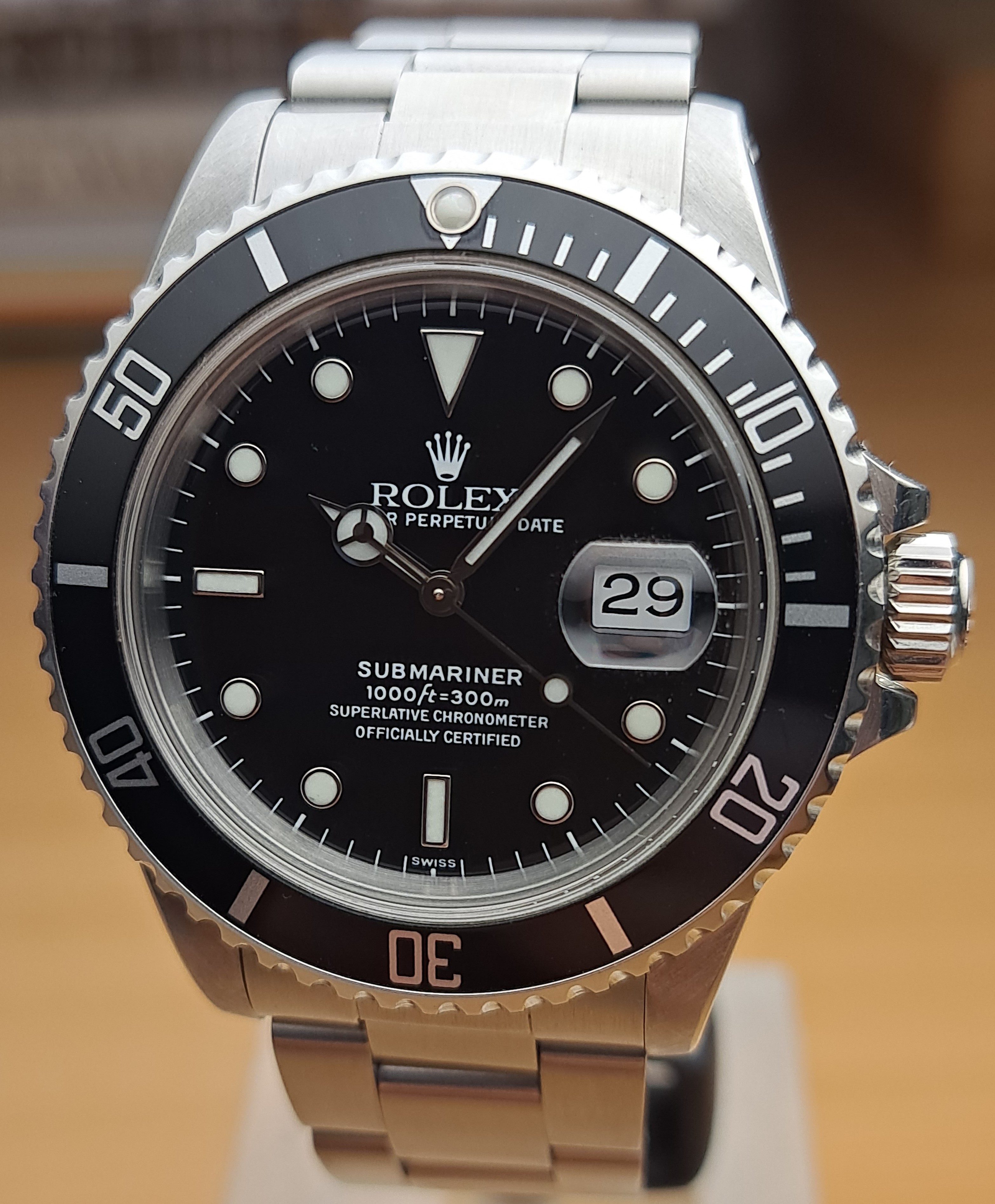 1980s Rolex Submariner Date Ref. 16800