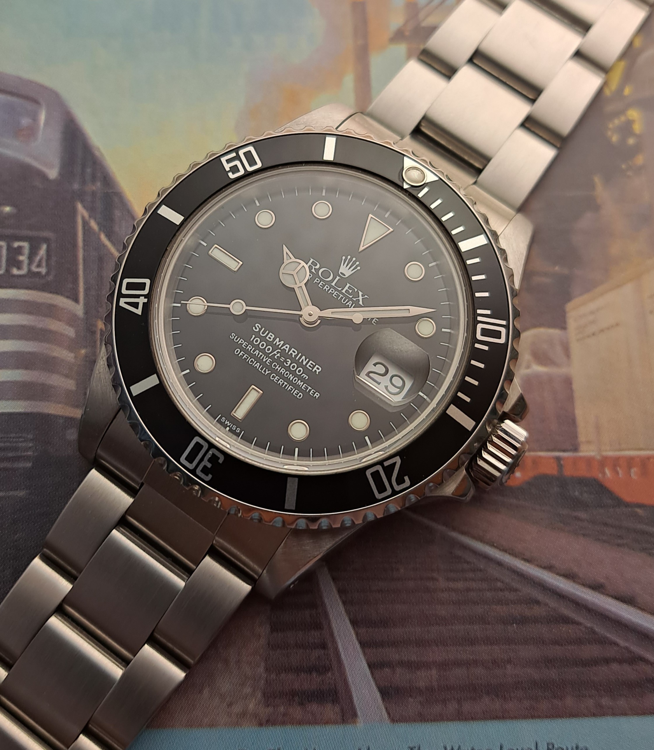 1980s Rolex Submariner Date Ref. 16800