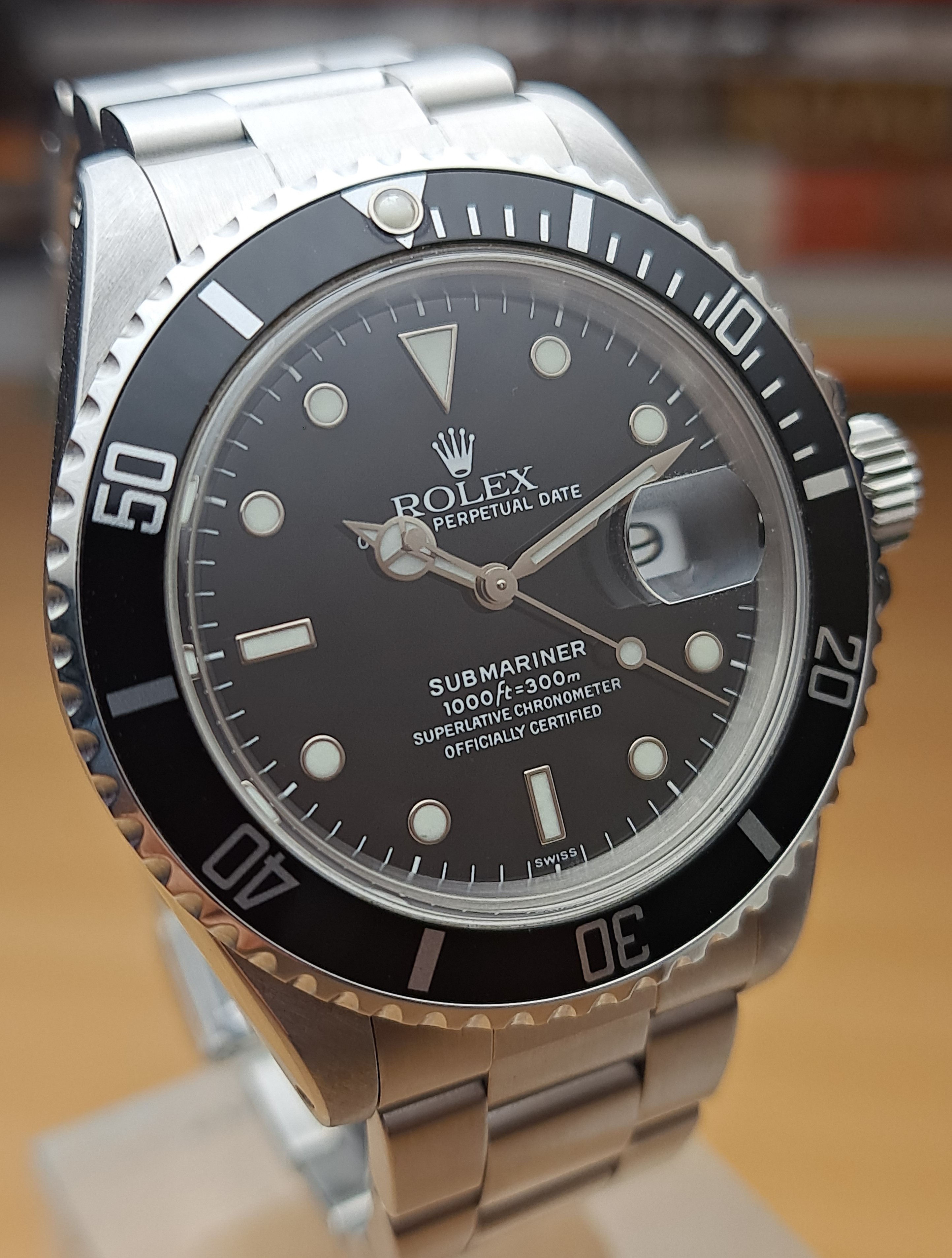 1980s Rolex Submariner Date Ref. 16800