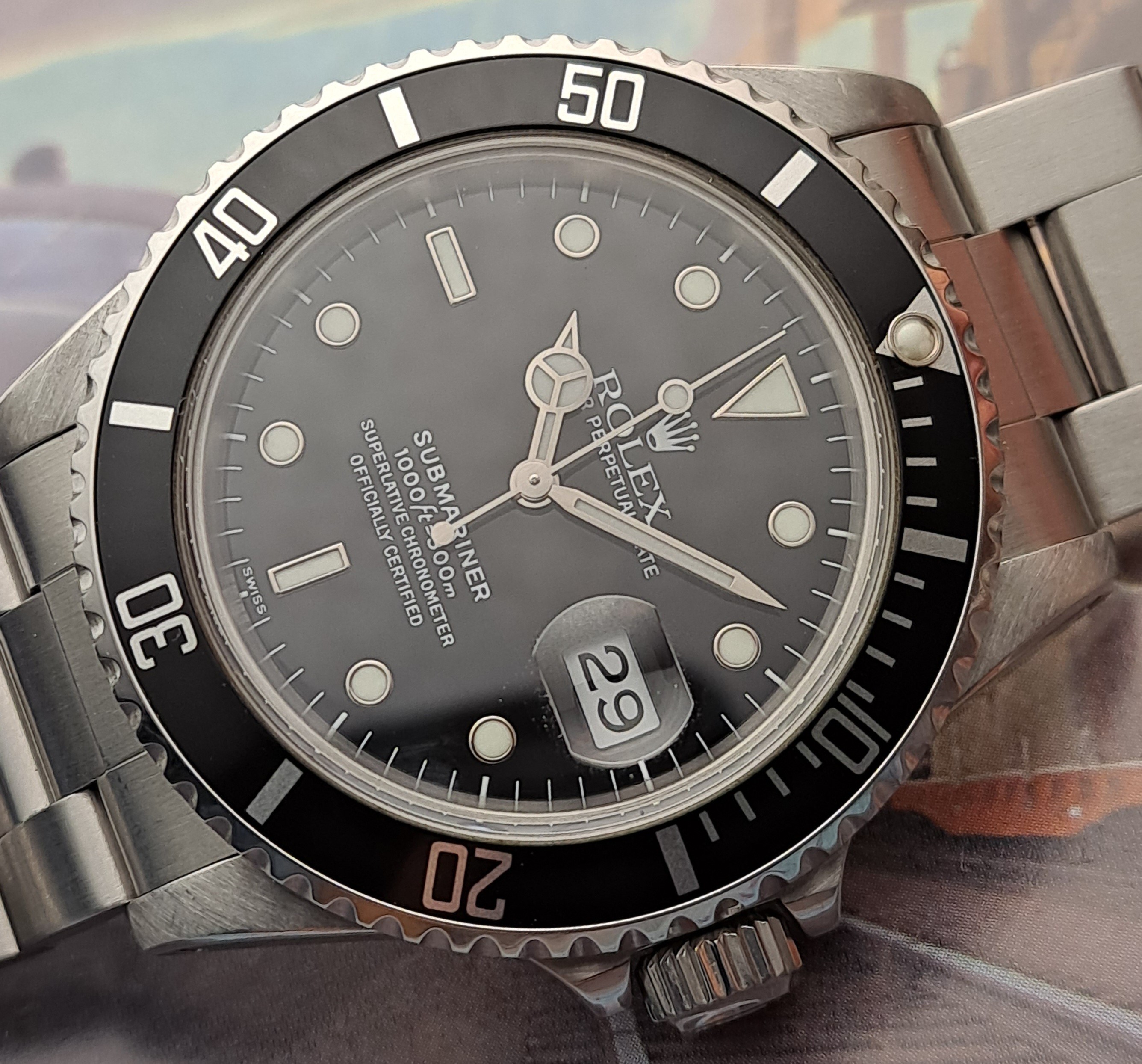1980s Rolex Submariner Date Ref. 16800