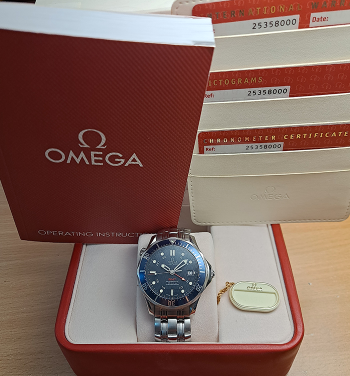 Omega Seamaster Diver 300M GMT Ref. 2535.80