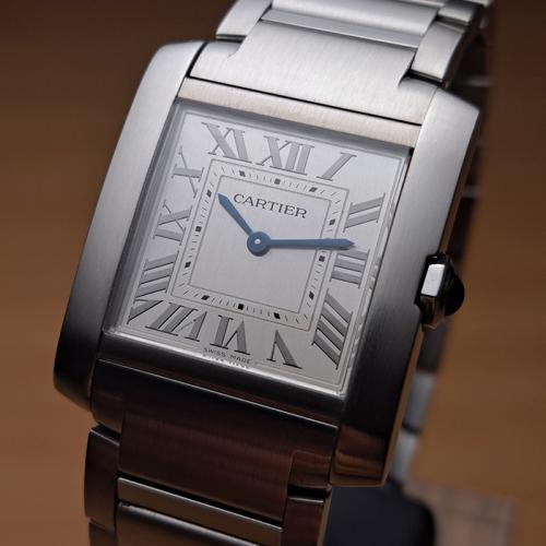 Midsize Cartier Tank Francaise Wristwatch Ref. WSTA0074