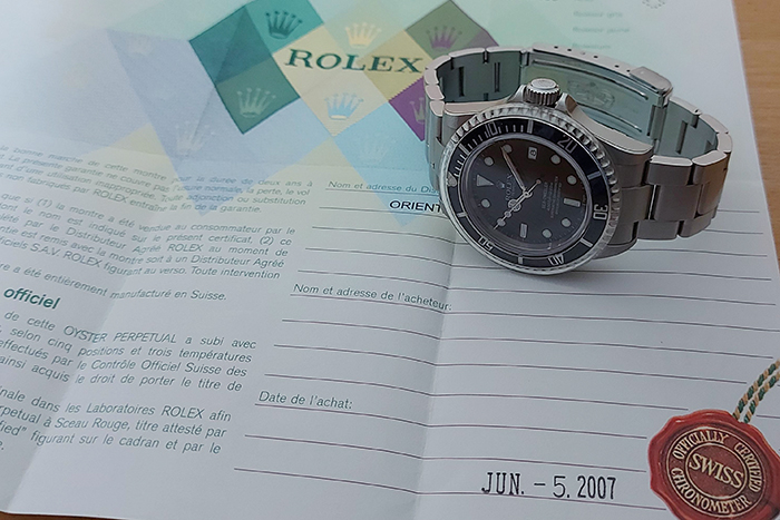 2007 Rolex Sea-Dweller Ref. 16600
