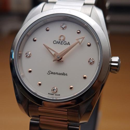 Ladies Omega Seamaster Aqua Terra 150M Quartz Ref. 220.10.28.60.54.001