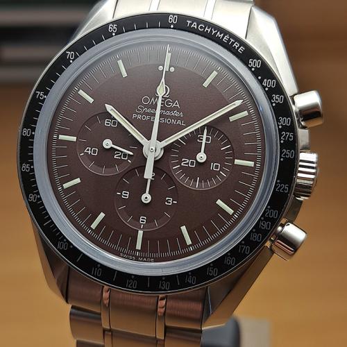 Omega Speedmaster Chocolate Dial Moonwatch Ref. 311.30.42.30.13.001