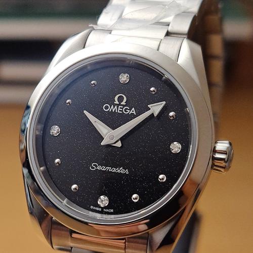 Omega Seamaster Aqua Terra 150M Quartz Diamond Dial Wristwatch Ref. 220.10.28.60.51.001