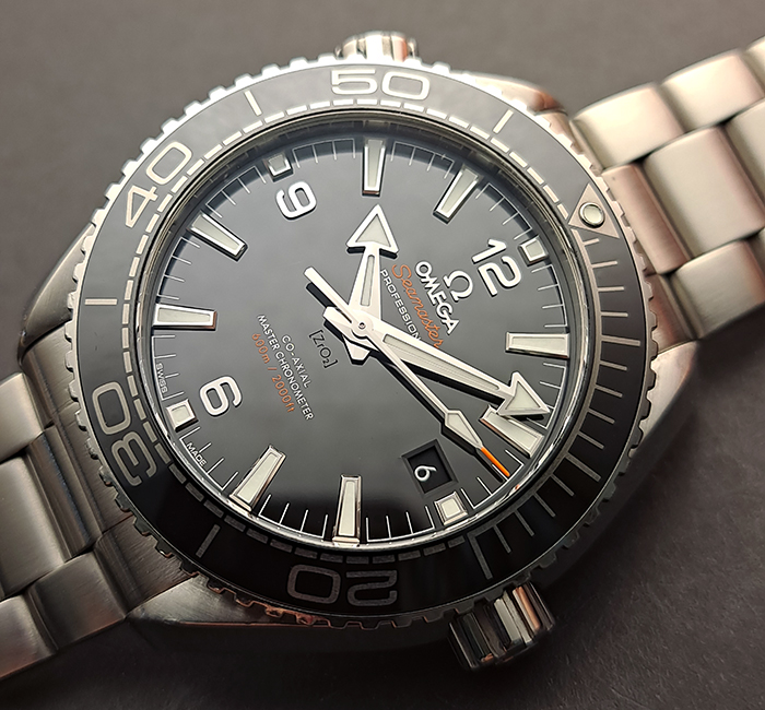 Omega Seamaster Planet Ocean Master Chronometer Wristwatch Ref. 215.30.44.21.01.001