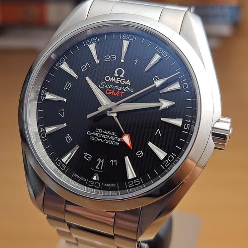 Omega Seamaster Aqua Terra 150M Co-Axial GMT Wristwatch Ref. 231.10.43.22.01.001