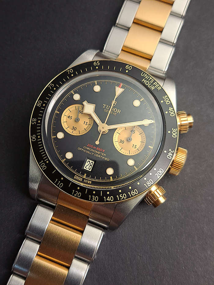 Tudor Black Bay Chrono YG/SS Ref. 79363N 