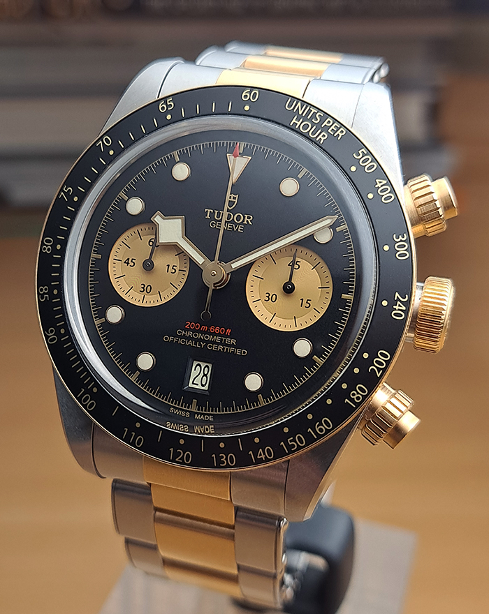 Tudor Black Bay Chrono YG/SS Ref. 79363N 