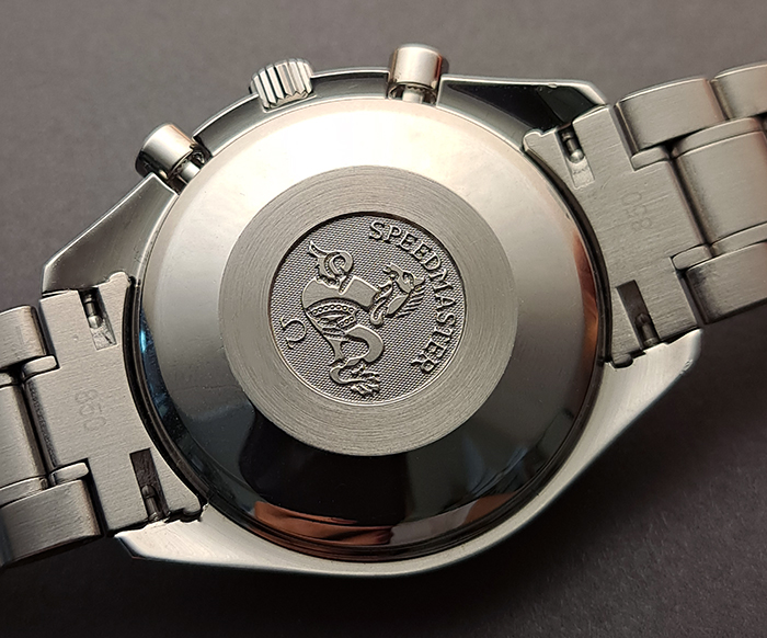 BLUE Omega Speedmaster Date Automatic Wristwatch Ref. 3513.80