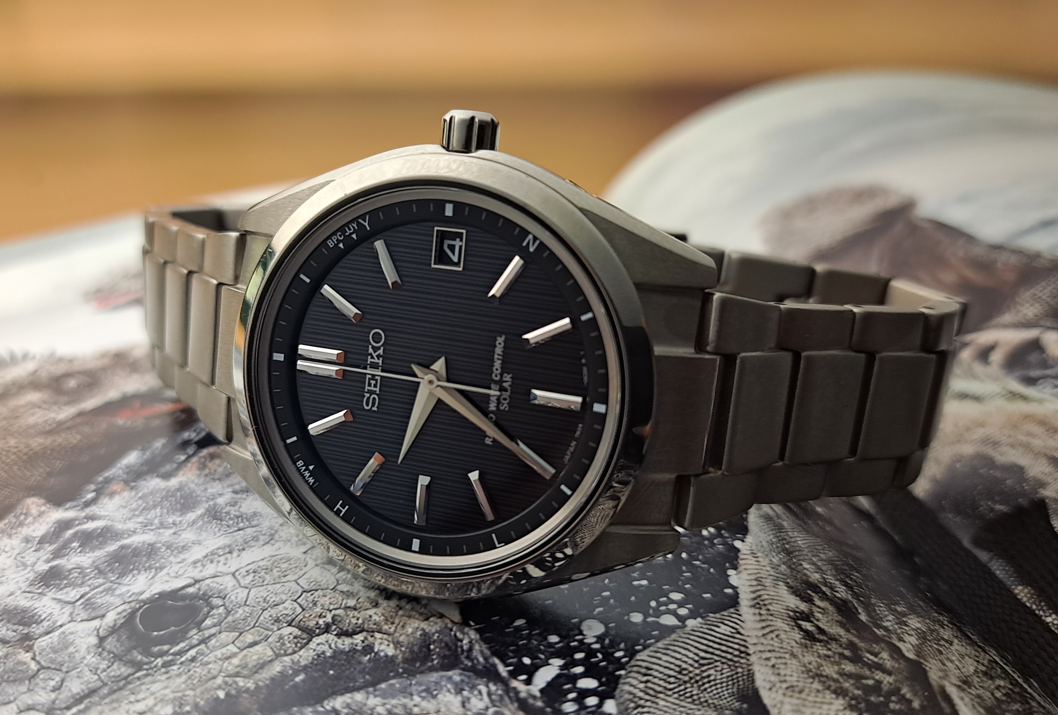 Seiko Brightz Radio Wave Control Solar Watch Ref. SAGZ083