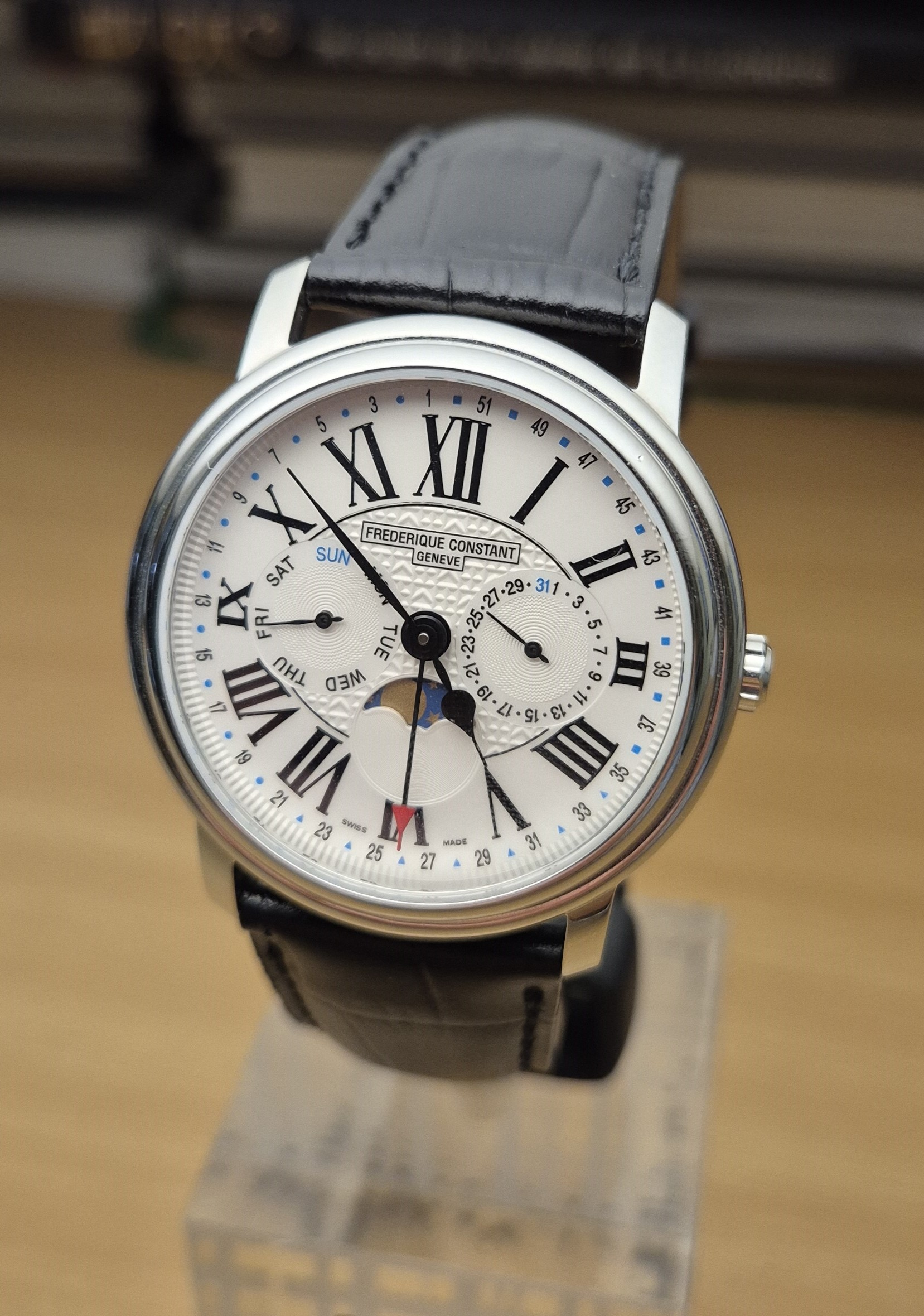 Frederique Constant Classics Business Timer Moonphase Ref. FC-270M4P6