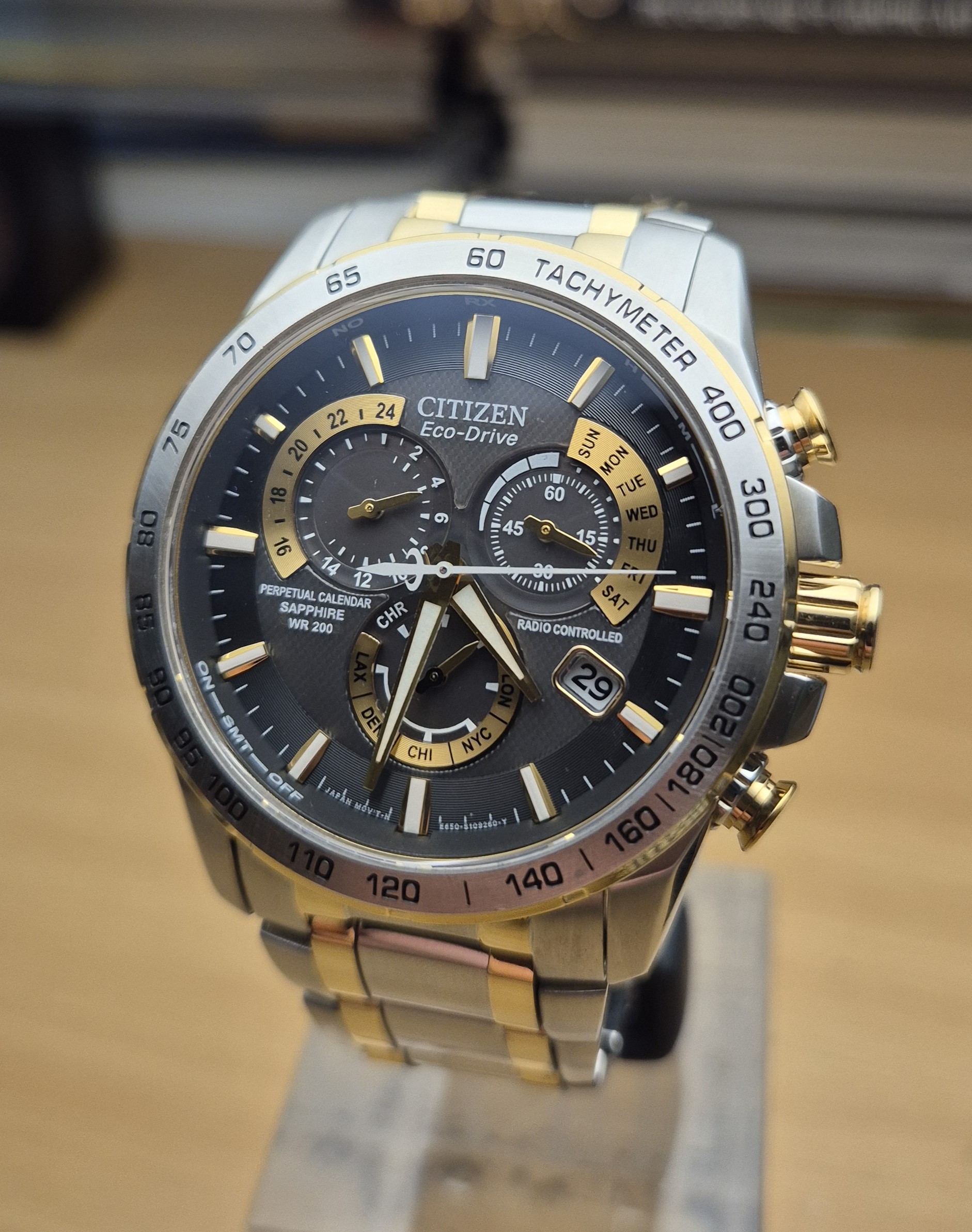 Citizen PCAT Chronograph Eco-Drive