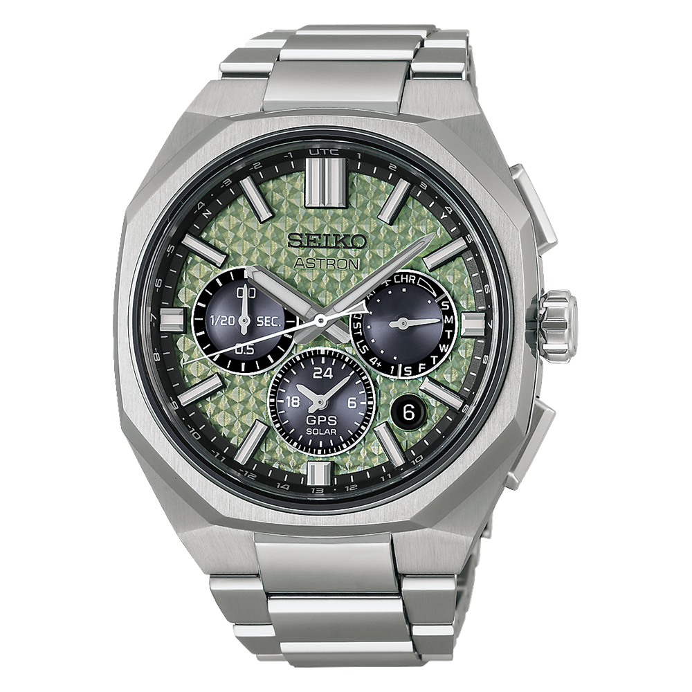 Seiko Astron GPS Solar Dual Time Chronograph