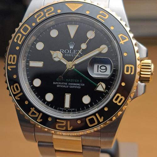 2008 Rolex Oyster Perpetual Date GMT-Master II YG/SS Ref. 116713