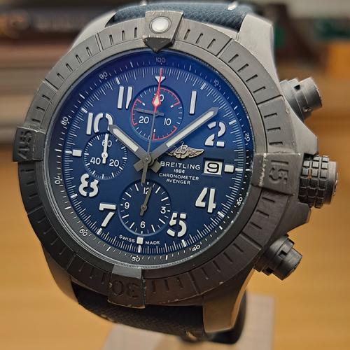 Breitling Super Avenger Chronograph 48 Night Mission Wristwatch Ref. V13375