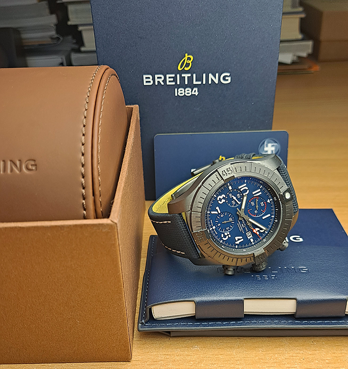 Breitling Super Avenger Chronograph 48 Night Mission Wristwatch Ref. V13375