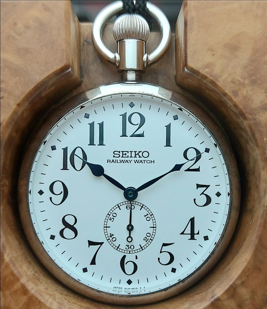 2000 Seiko Silver Limited Edition Commemorative Issue Railway Watch