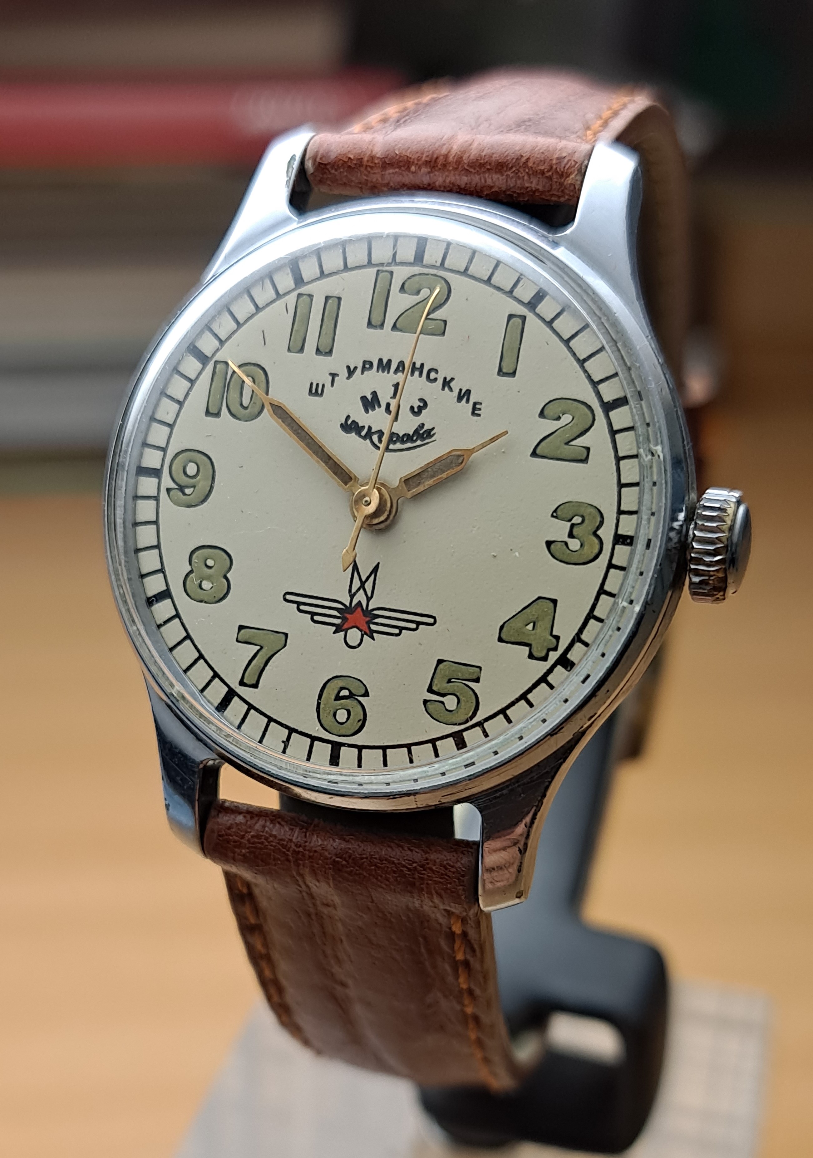 1955 Sturmanski 1st Moscow Wristwatch 