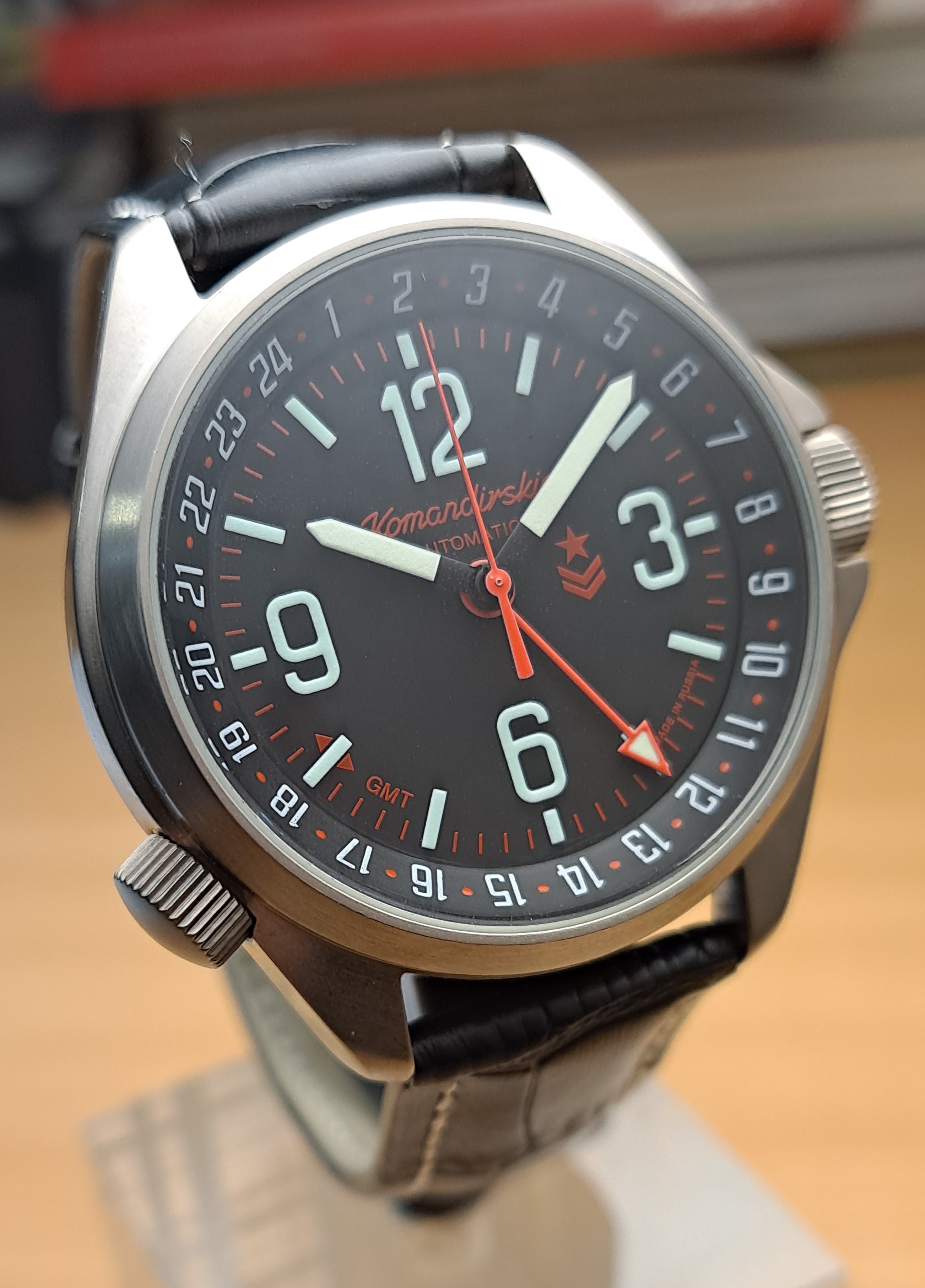 Vostok Titanium GMT Automatic K34