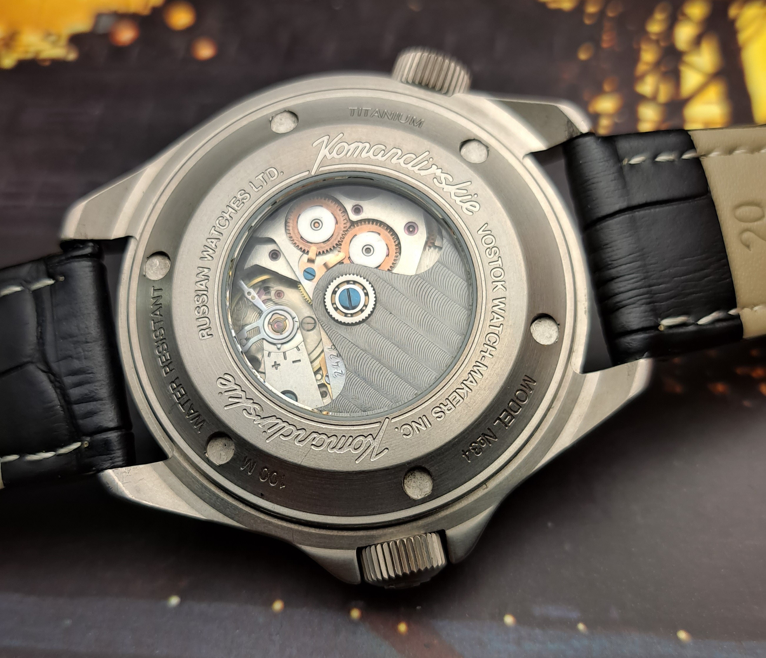 Vostok Titanium GMT Automatic K34