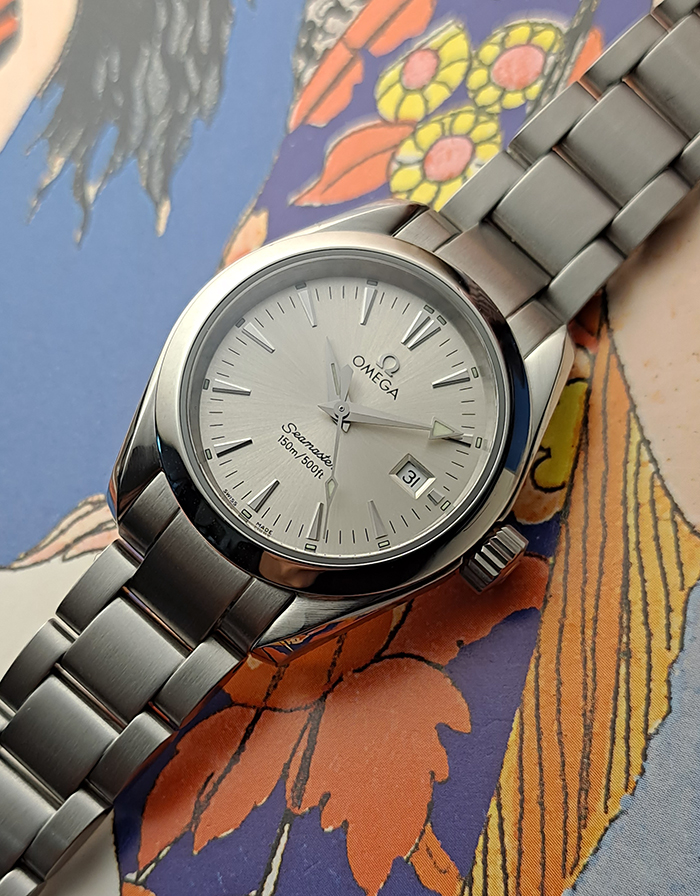 Ladies' Omega Seamaster Aqua Terra Quartz Ref. 2577.30