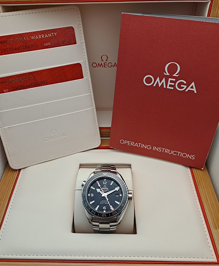 Omega Seamaster Planet Ocean 600M Co-Axial GMT Ref. 232.30.44.22.01.001