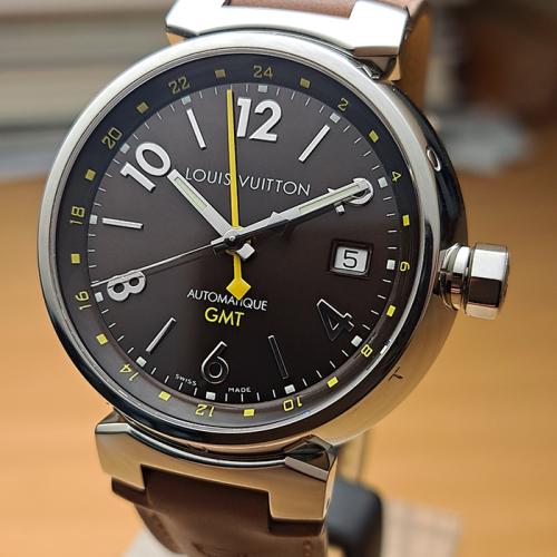 Louis Vuitton Tambour Automatique GMT Ref. Q1131