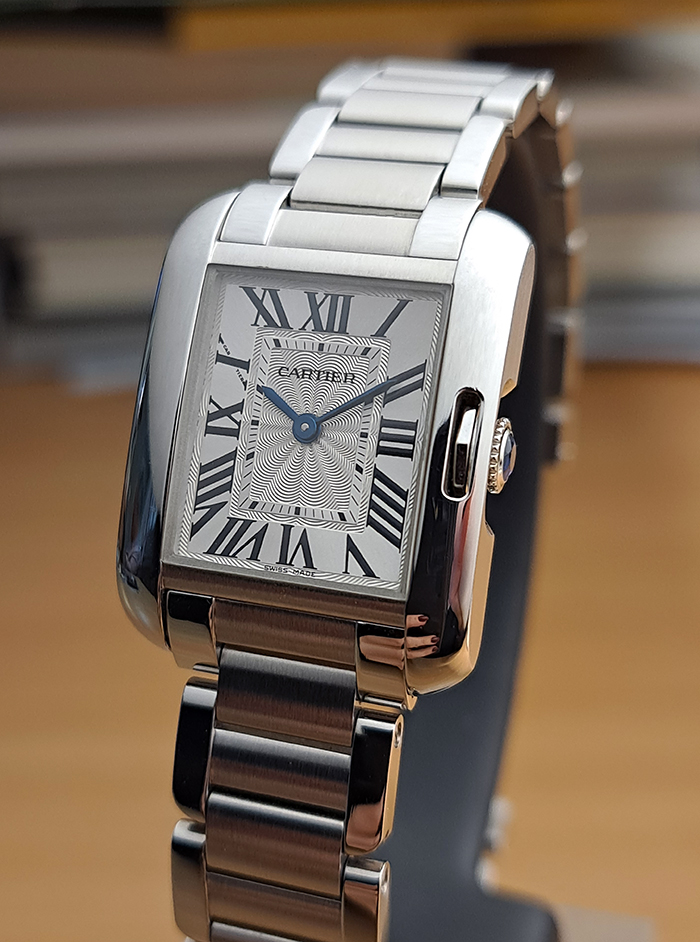 Cartier Tank Anglaise Small Ladies Wristwatch Ref. W5310022