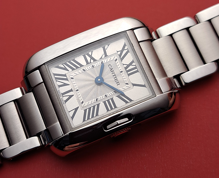 Cartier Tank Anglaise Small Ladies Wristwatch Ref. W5310022