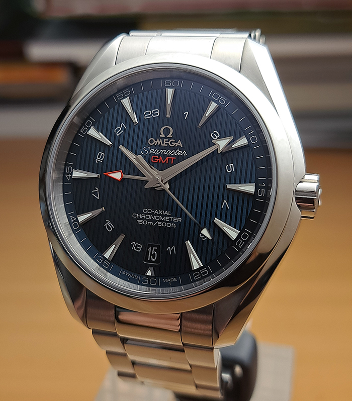 Omega Seamaster Aqua Terra 150M Co-Axial GMT Wristwatch Ref. 231.10.43.22.03.001